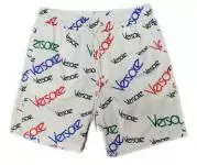 versace shorts for hommes rainbow versace logo white